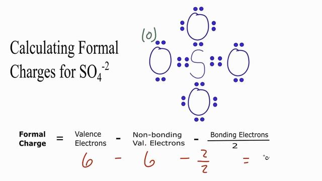Calculating SO42- Formal Charges: Calculating Formal Charges for the Sulfate Ion смотреть онлайн