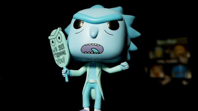 Rick Glow in the Dark Funko Pop Figur смотреть онлайн