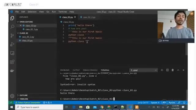 LIVE_Python Learning_Batch 02_Class-01_By Softpark смотреть онлайн