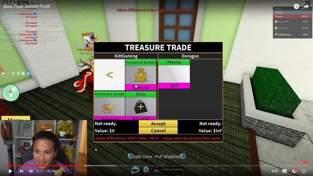 [БФ] Новый СЕКРЕТНЫЙ Фрукт и Как Получить 5.000.000 Фрагментов в БЛОКС ФРУТС ? Roblox Blox Fruits смотреть онлайн