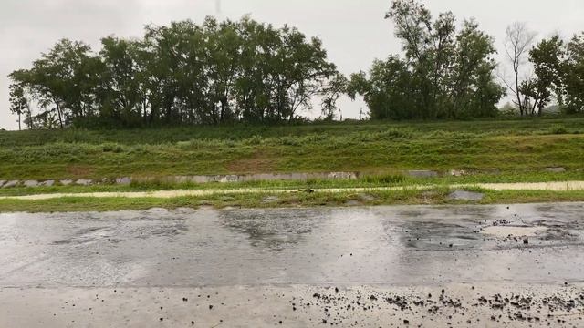 Heavy rain walk in central java village, Indonesia смотреть онлайн
