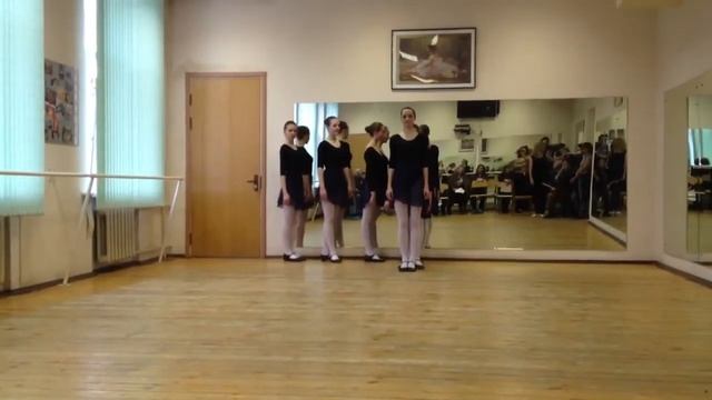 Народно сценический танец, середина смотреть онлайн