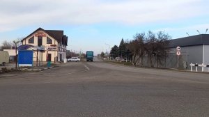 На въезде в станицу Ленинградскую, Краснодарского края.