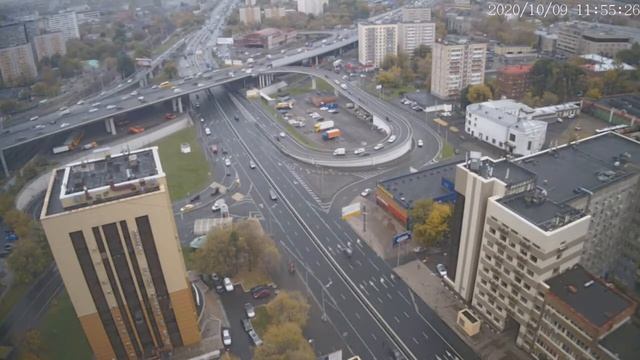 Москва - Нижегородская улица - веб камера 09.10.2020, 08:56 смотреть онлайн