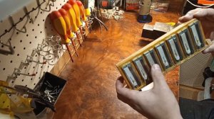 Как выровнять залоги на гармони.