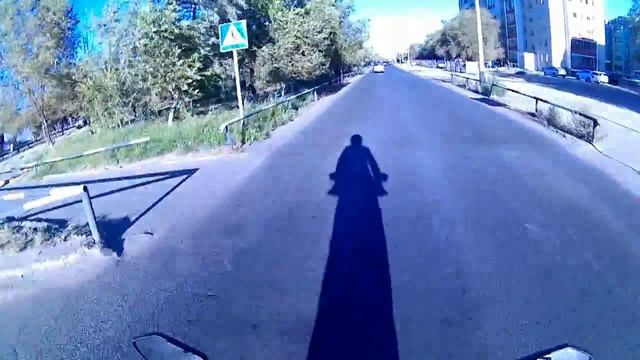 Kawasaki ER 6F 2012. Движение в городе смотреть онлайн