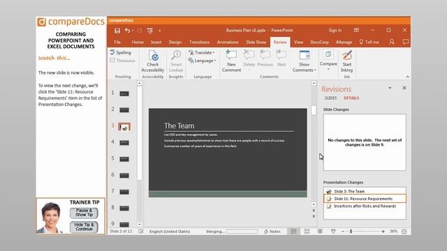 DocsCorp eLearning | How to Compare PowerPoint and Excel Documents Using compareDocs смотреть онлайн