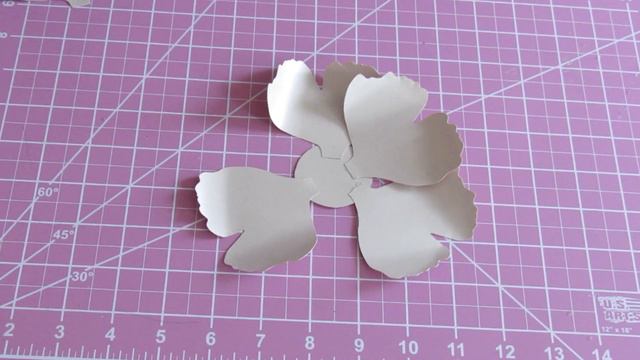 PAPER FLOWER PEONY using ROSE GOLD PAPER – FULL TUTORIAL смотреть онлайн
