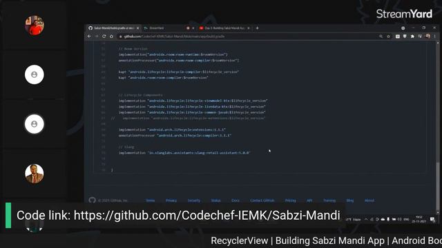 Day 3: Building Sabzi Mandi App Part 2 | Android Bootcamp 2021 смотреть онлайн