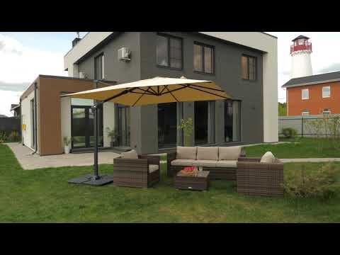 Уличный зонт Royal Fаmily SKY квадратный 3x3 смотреть онлайн