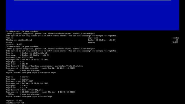 yum command in linux (redhat/centos) смотреть онлайн