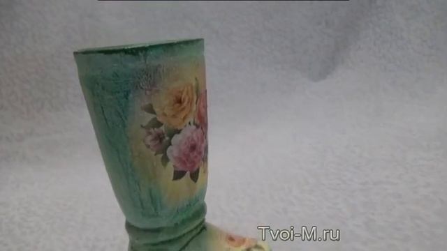 Ваза "Сапожок" (00005) смотреть онлайн