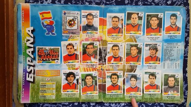 FRANCE 98 COMPLETE PANINI STICKER ALBUM |  Review Stickers Fifa World Cup Old Collection