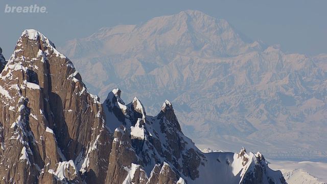 STUNNING & SCENIC Helicam Footage Of Alaska's Tordrillo Mountains | The Art Of Flight | Breathe
