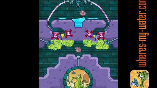 Where's My Water? Sink or Swim Level 4-16 Walkthrough