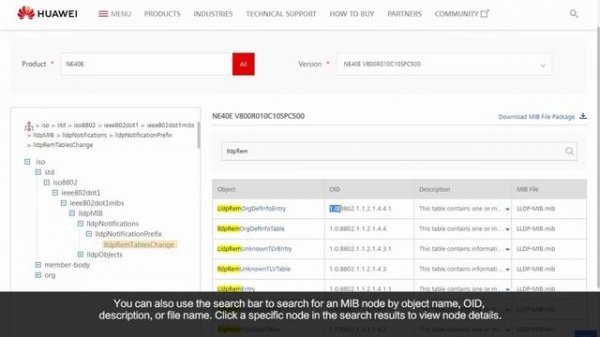 Huawei Tool Usage Guide: MIB Query and Download Tool Guide