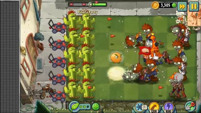 🔴 Plants vs Zombies 2 : Play event Cactus смотреть онлайн