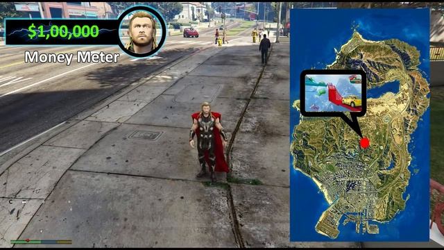 $1 THOR to $1,000,000,000 in GTA 5 смотреть онлайн