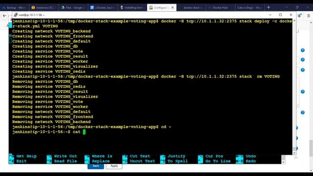35 DockerSwarm Jenkins Stack Compose Deploy смотреть онлайн
