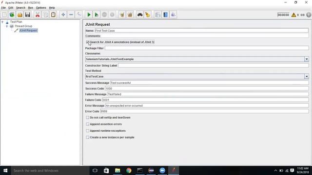 11-JUnit Request Sampler смотреть онлайн