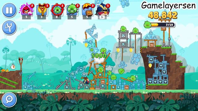 Angry Birds Friends (Android) gameplay 4K смотреть онлайн