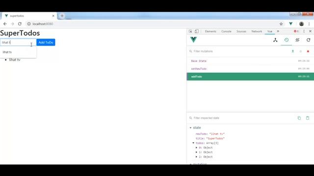 5. actions (vuex tutorial) смотреть онлайн