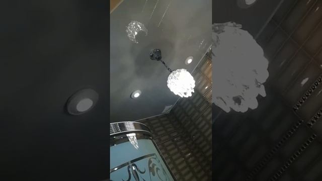 Натяжной потолок в санузле от Техпотолки смотреть онлайн