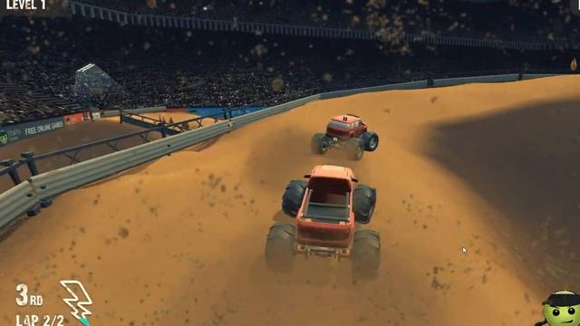Monster Truck Racing Arena · Game · Gameplay · Walkthrough смотреть онлайн