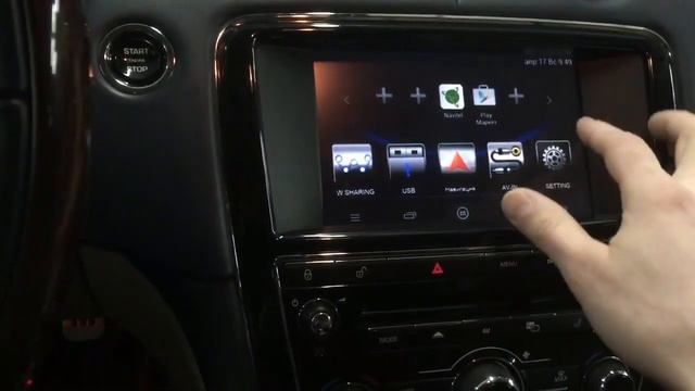 Яндекс навигатор в JAGUAR XJ от ВИДЕОСИСТЕМ смотреть онлайн