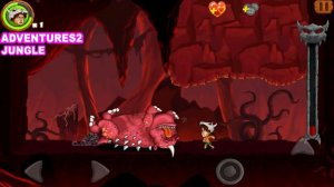Jungle Adventures 2 All Bosses (Wizard, Dino, Scaar, Owl, Shark, Dark Uraka) BOSS RUSH