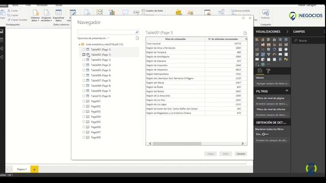 Importar Datos desde PDF a PowerBI смотреть онлайн