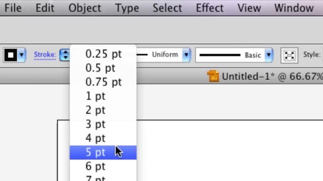 Line Weight Tutorial for Illustrator : Adobe Illustrator смотреть онлайн