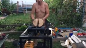 дровокол для дома, бензиновый двигатель