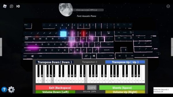 Rush E on Keyboard Roblox Piano