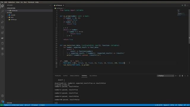 Python - check if number is prime смотреть онлайн