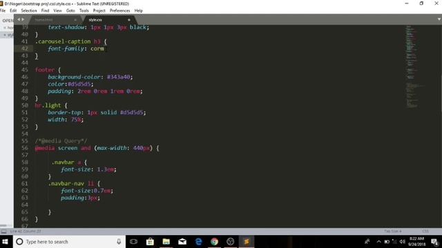 Build a responsive bootstrap blog website (*4*) смотреть онлайн