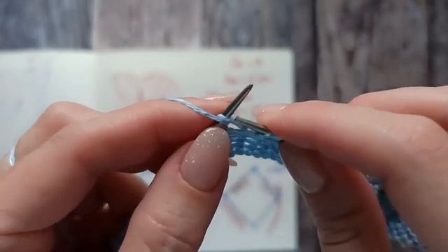 Платье спицами из YarnArt Style. Росток попетельно. Последняя разворотная петля просто! смотреть онлайн