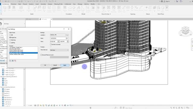 Shadows setting in REVIT 2024 #revit смотреть онлайн