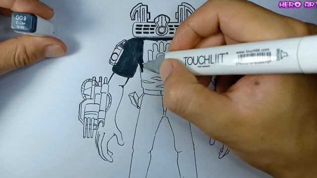 How To Draw Mecha Projector Man V2 in Skibidi Toilet смотреть онлайн