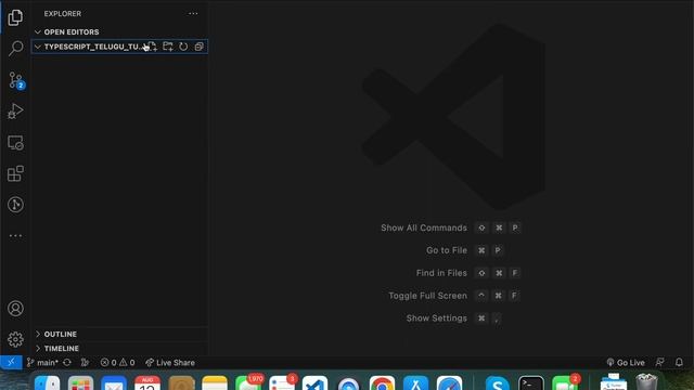Installation and Setup Typescript with NPM | VSCode Setup | In Telugu | #1 смотреть онлайн