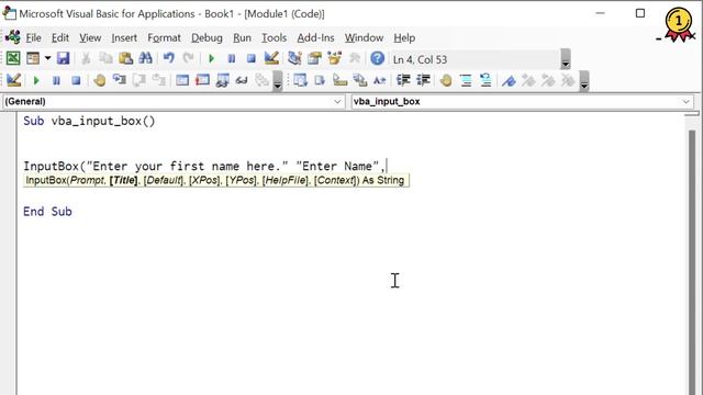 Create a Input Box in Excel | Excel VBA смотреть онлайн