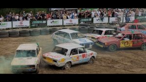 Автомобильное ДЕРБИ. Разбили все машины! #дерби