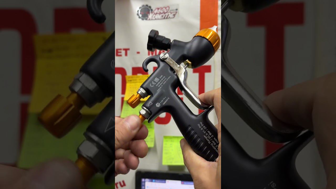 Как настроить любой краскапульт #sagola #sata5500 #iwata #walcom #антонмаляр #carpainter #настроить смотреть онлайн