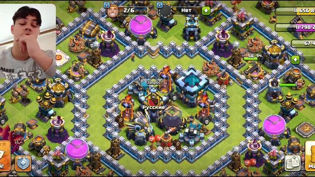 Занимаемся Супервышибалами в Clash of Clans | Сменяю режим Адской башни смотреть онлайн