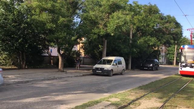 Новый трамвай в Евпатории смотреть онлайн