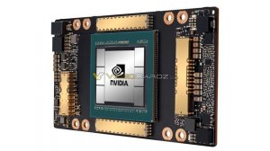 NVIDIA Tesla A100 GPU Pictured