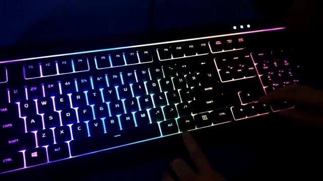 ОБЗОР ГЕИМЕРСКОЙ КЛАВИАТУРЫ HYPERX Alloy Core RGB это не механика ? смотреть онлайн