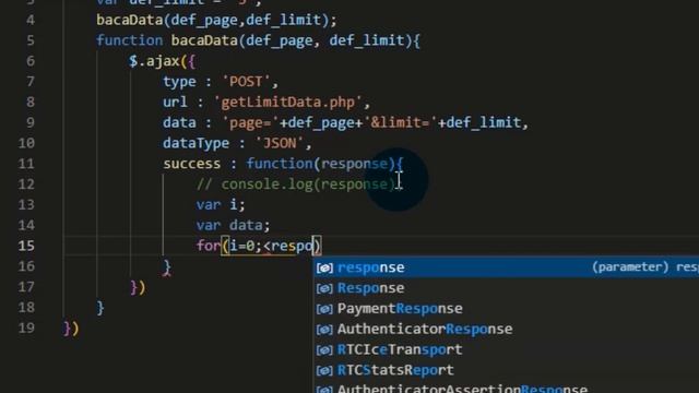 Tutorial Membuat Pagination Data Menggunakan PHP SQL LIMIT OFFSET Dan AJAX JQuery смотреть онлайн