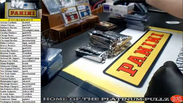 2015 Topps Triple Threads Football 9 Box Inner Case PYT #2 (12/4/15) смотреть онлайн