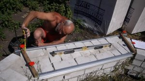 Дом своими руками. Выравнивание цоколя. Часть 1
